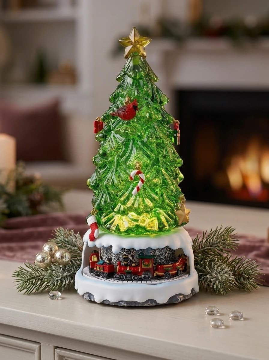 LED Musical Rotating Christmas Tree thumbnail 2