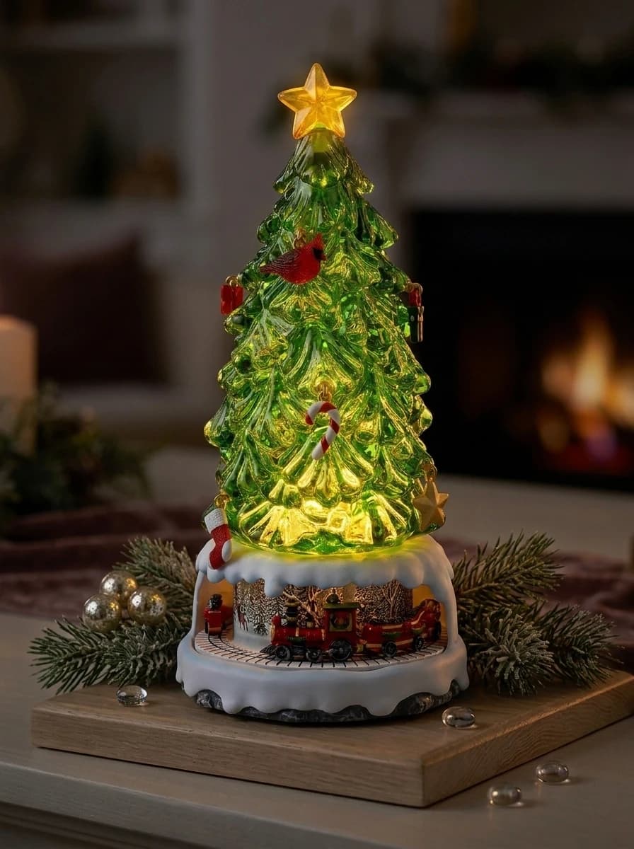 LED Musical Rotating Christmas Tree thumbnail 3