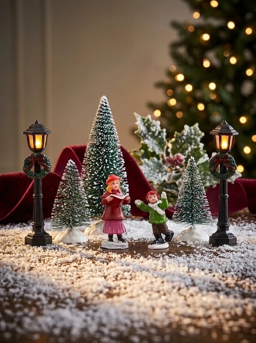 Christmas Village Accessory Set thumbnail 2