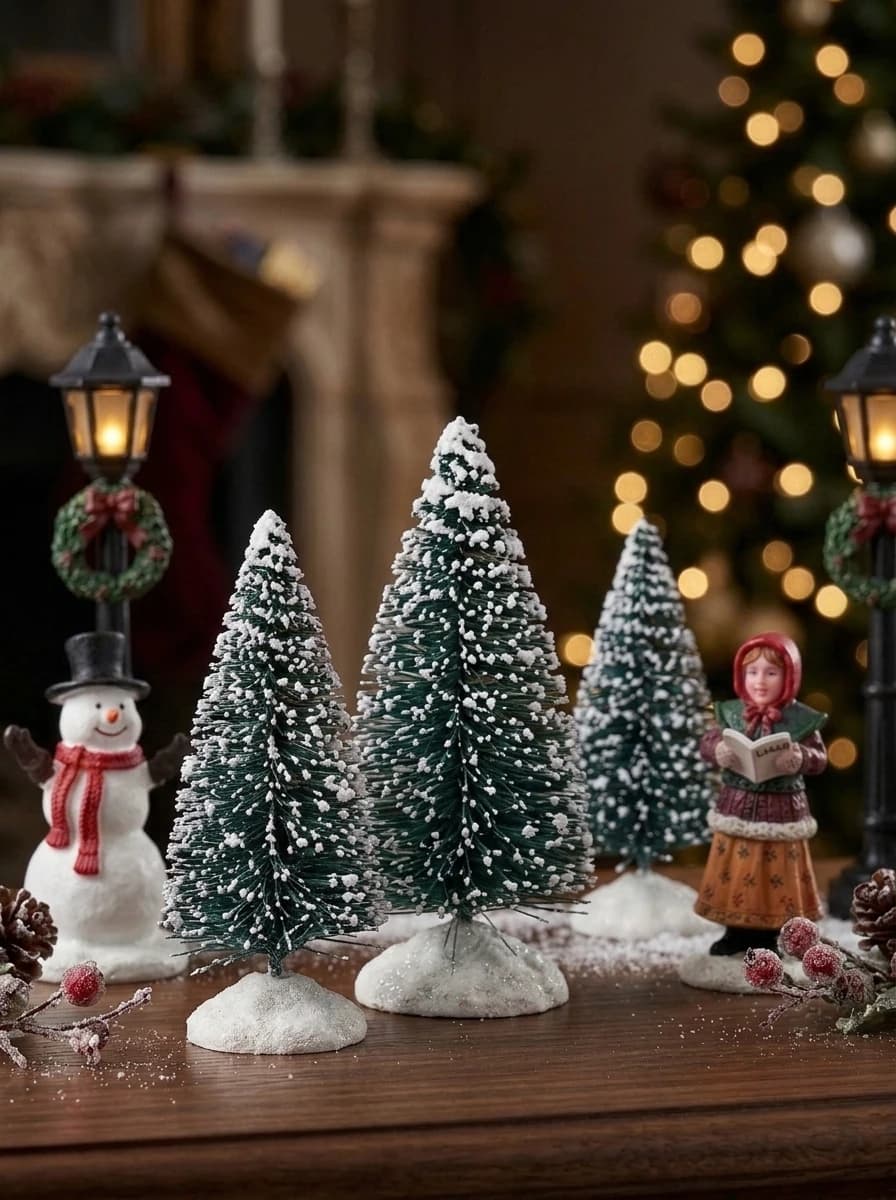 Christmas Village Accessory Set