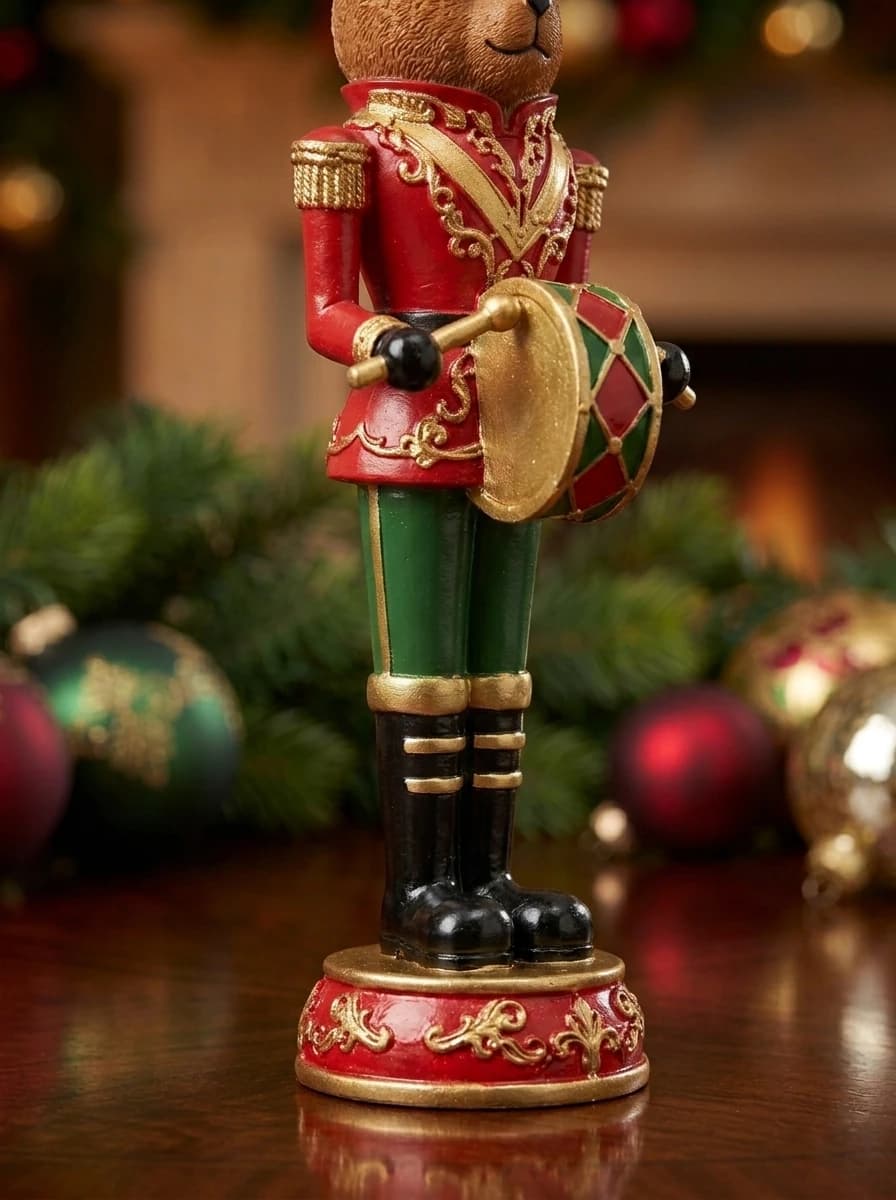 Soldier Bear Figurine