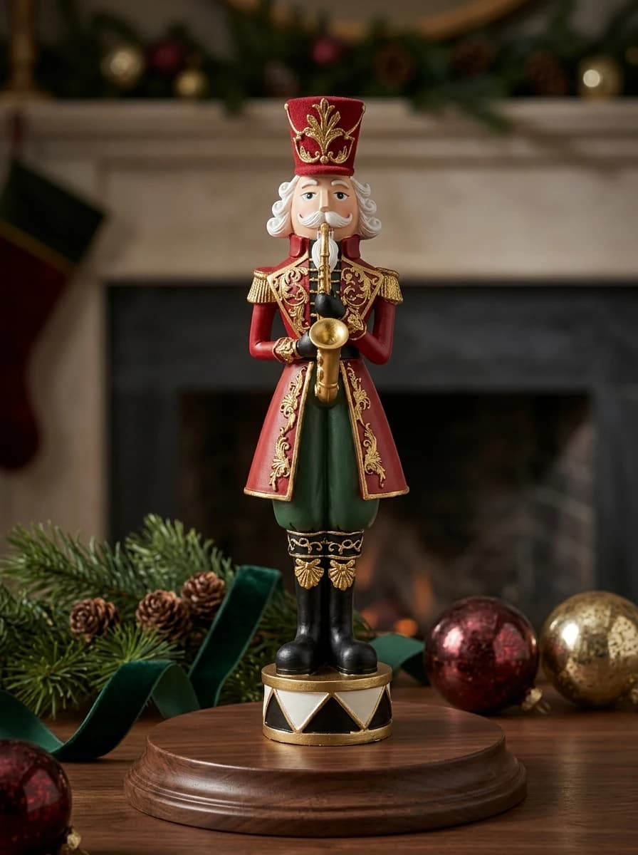 Trumpeter Nutcracker Figurine thumbnail 2