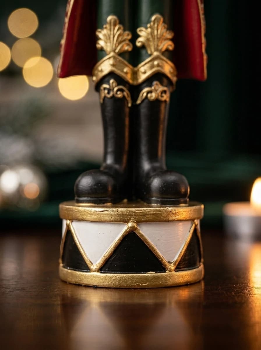 Cymbal Nutcracker Figurine thumbnail 2