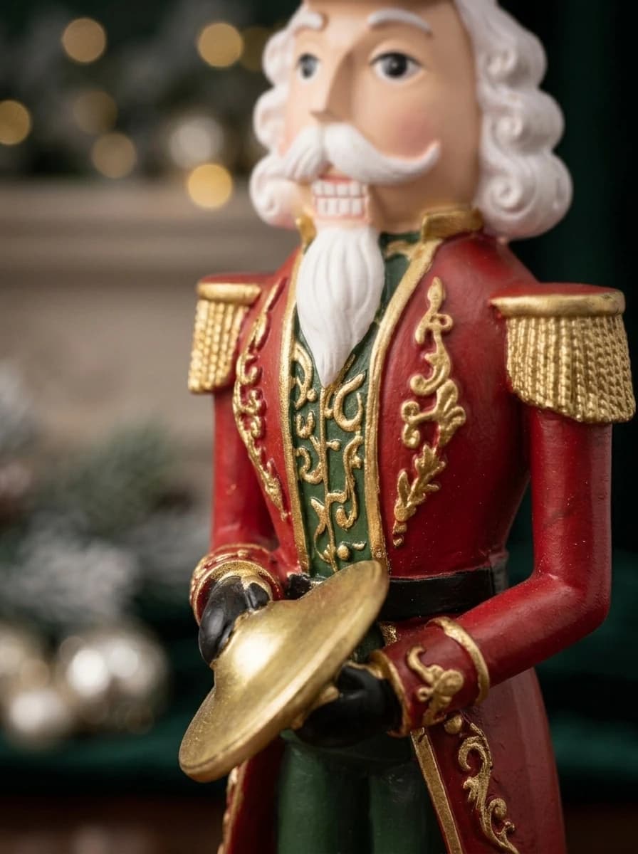Cymbal Nutcracker Figurine thumbnail 5