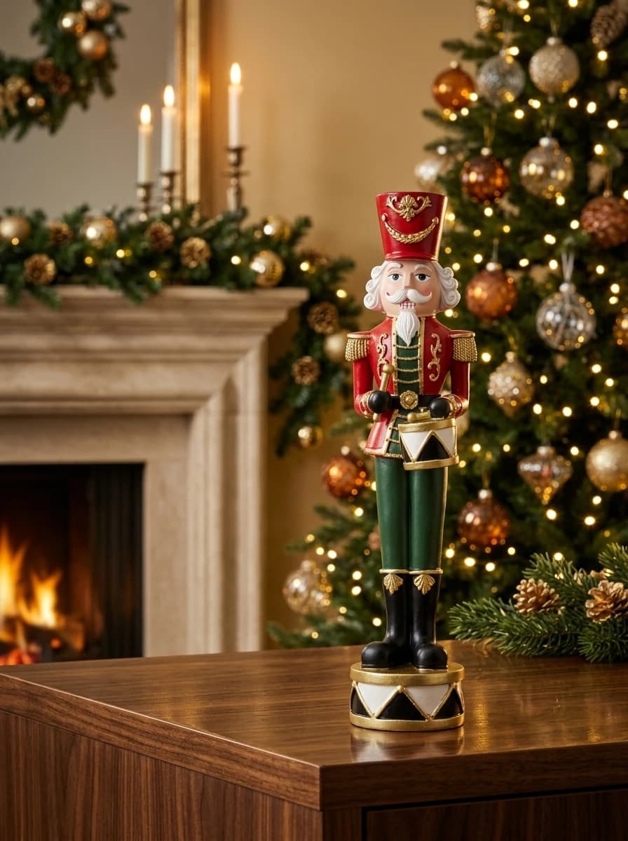 Drummer Nutcracker Figurine thumbnail 2