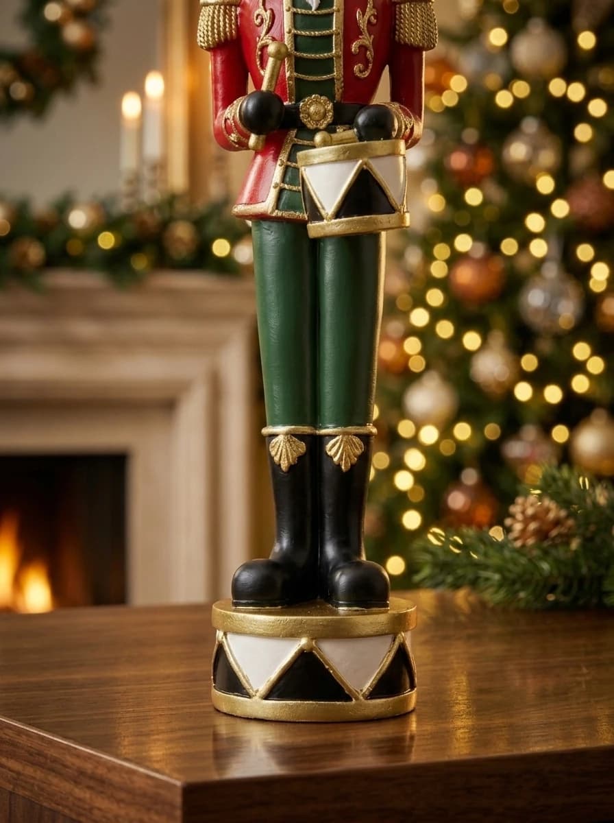 Drummer Nutcracker Figurine thumbnail 3