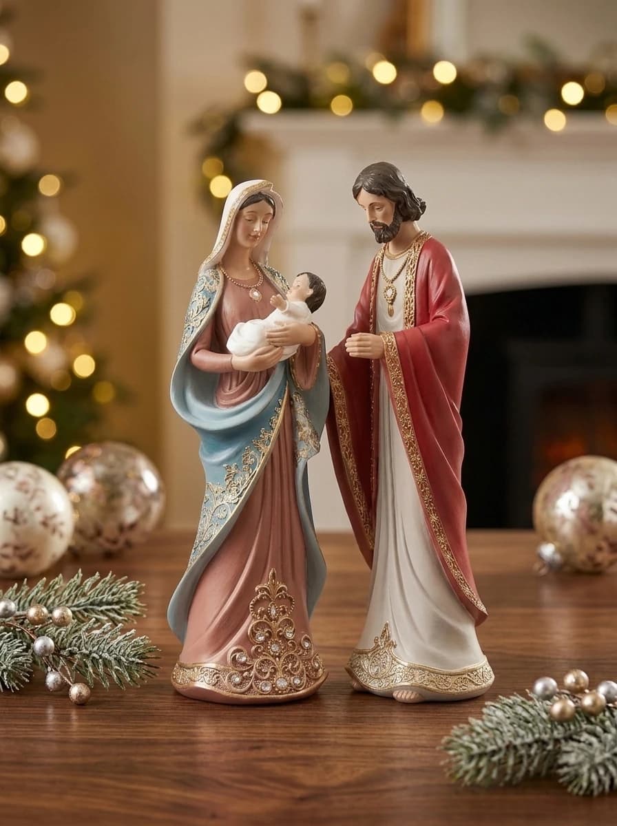 Holy Family Nativity Figurine thumbnail 2