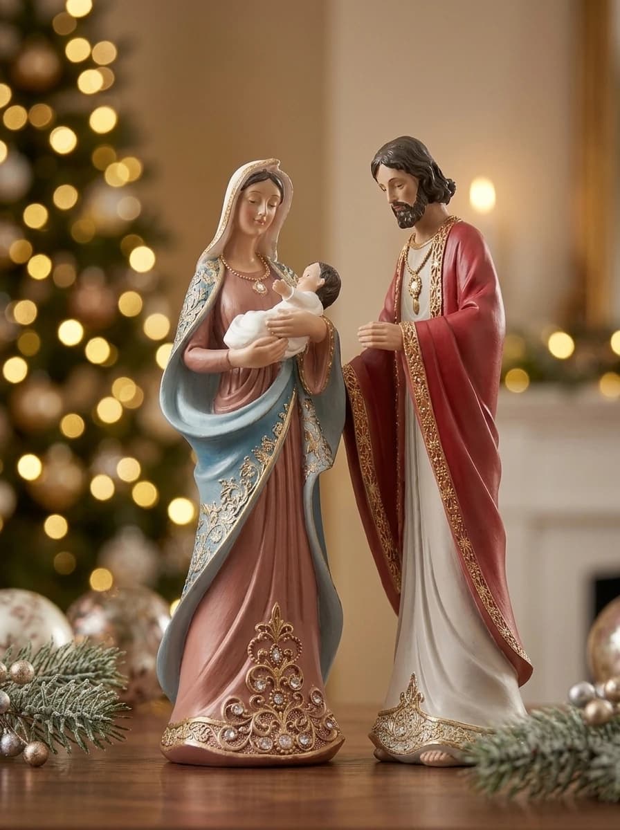 Holy Family Nativity Figurine thumbnail 3