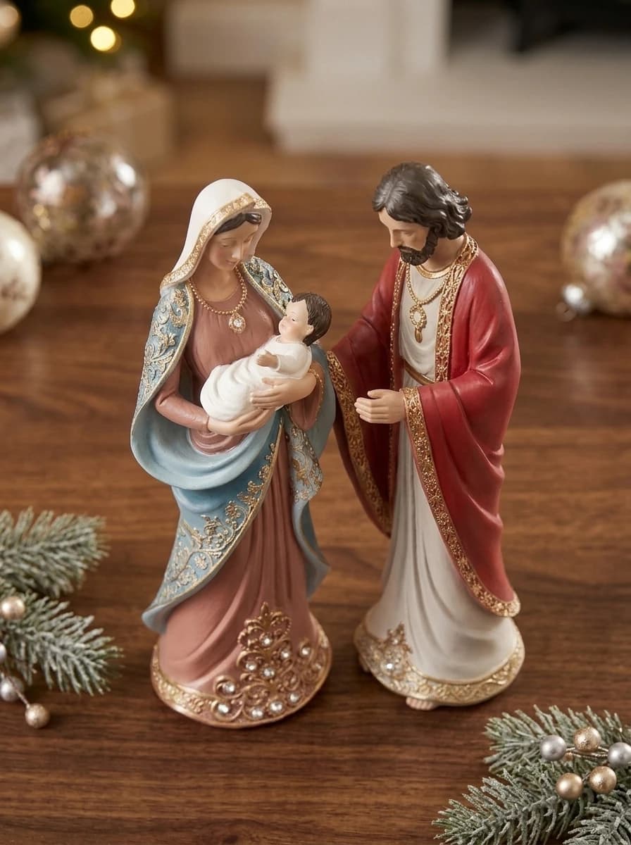 Holy Family Nativity Figurine thumbnail 4