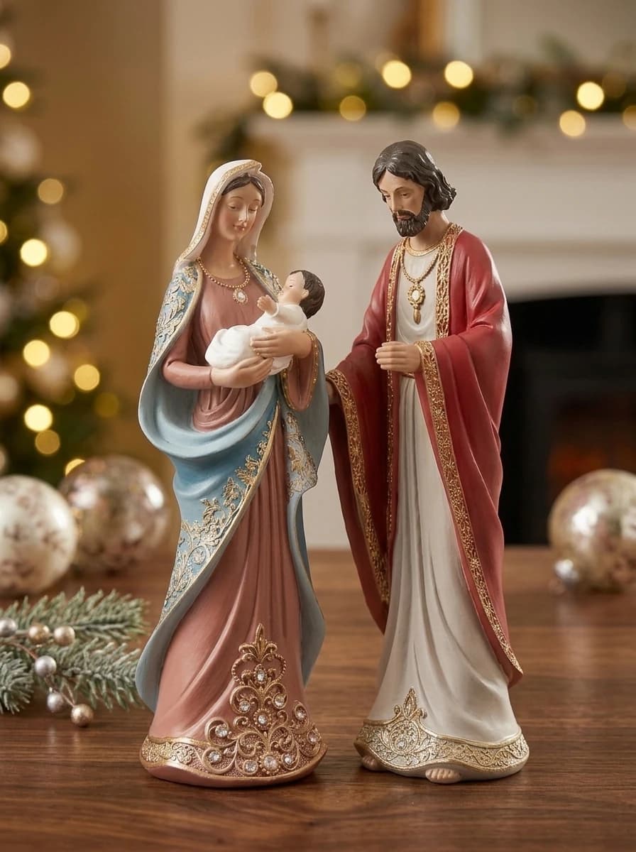 Holy Family Nativity Figurine thumbnail 6
