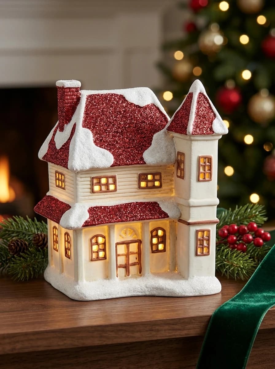 LED Snow Cottage thumbnail 2