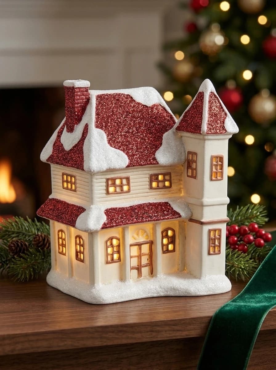 LED Snow Cottage thumbnail 5
