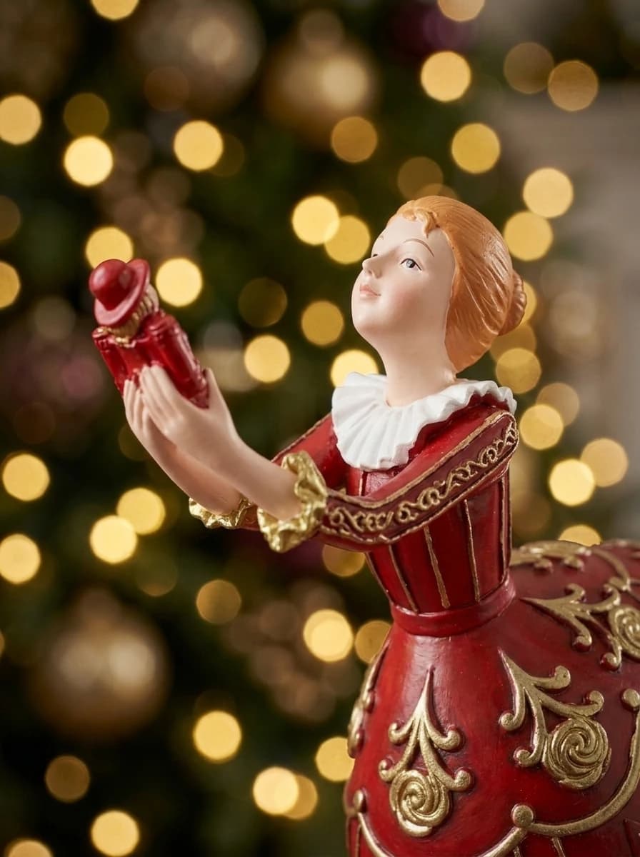 Christmas Ballerina with Bird thumbnail 3