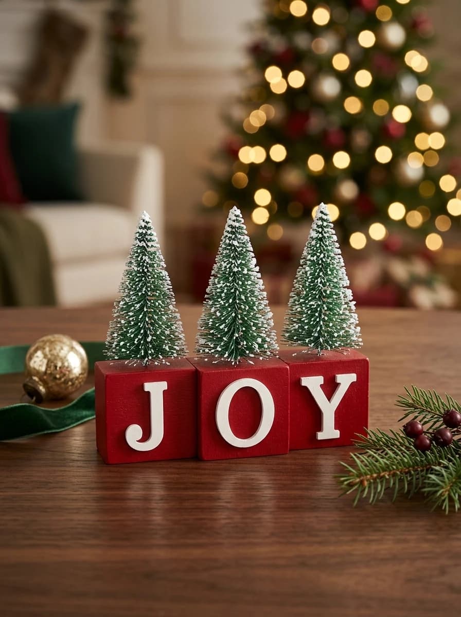 JOY Wooden Blocks with Trees thumbnail 2