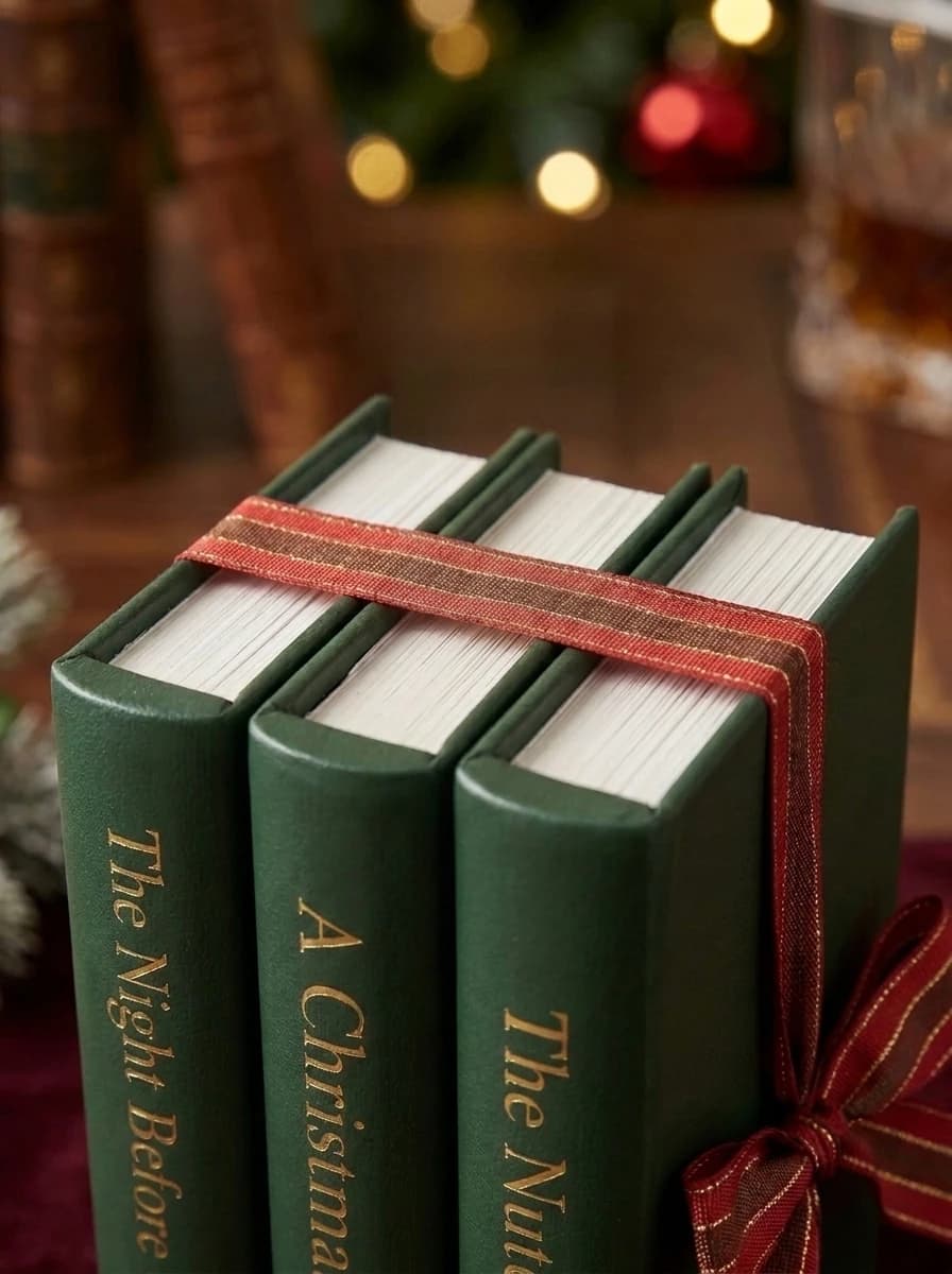 Green Decorative Book Stack thumbnail 2