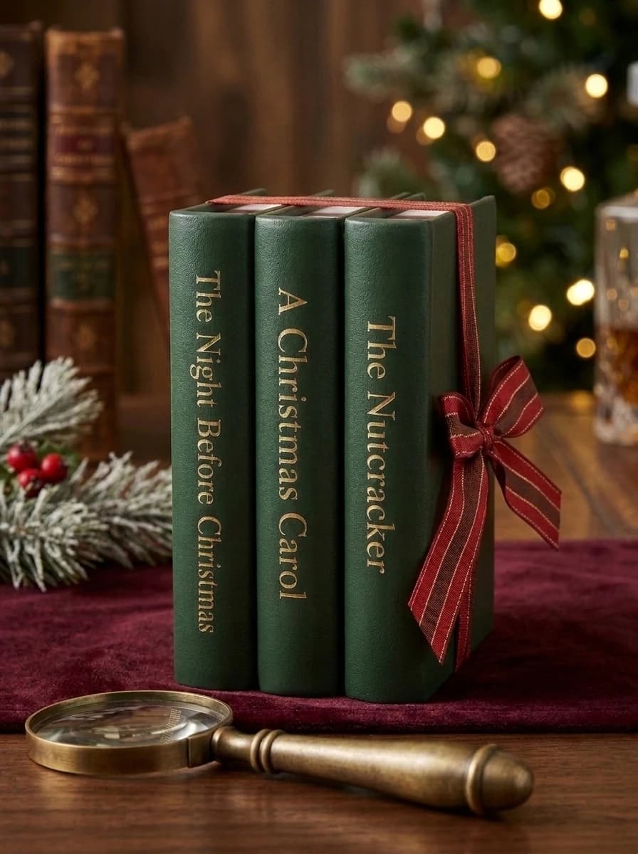 Green Decorative Book Stack thumbnail 4