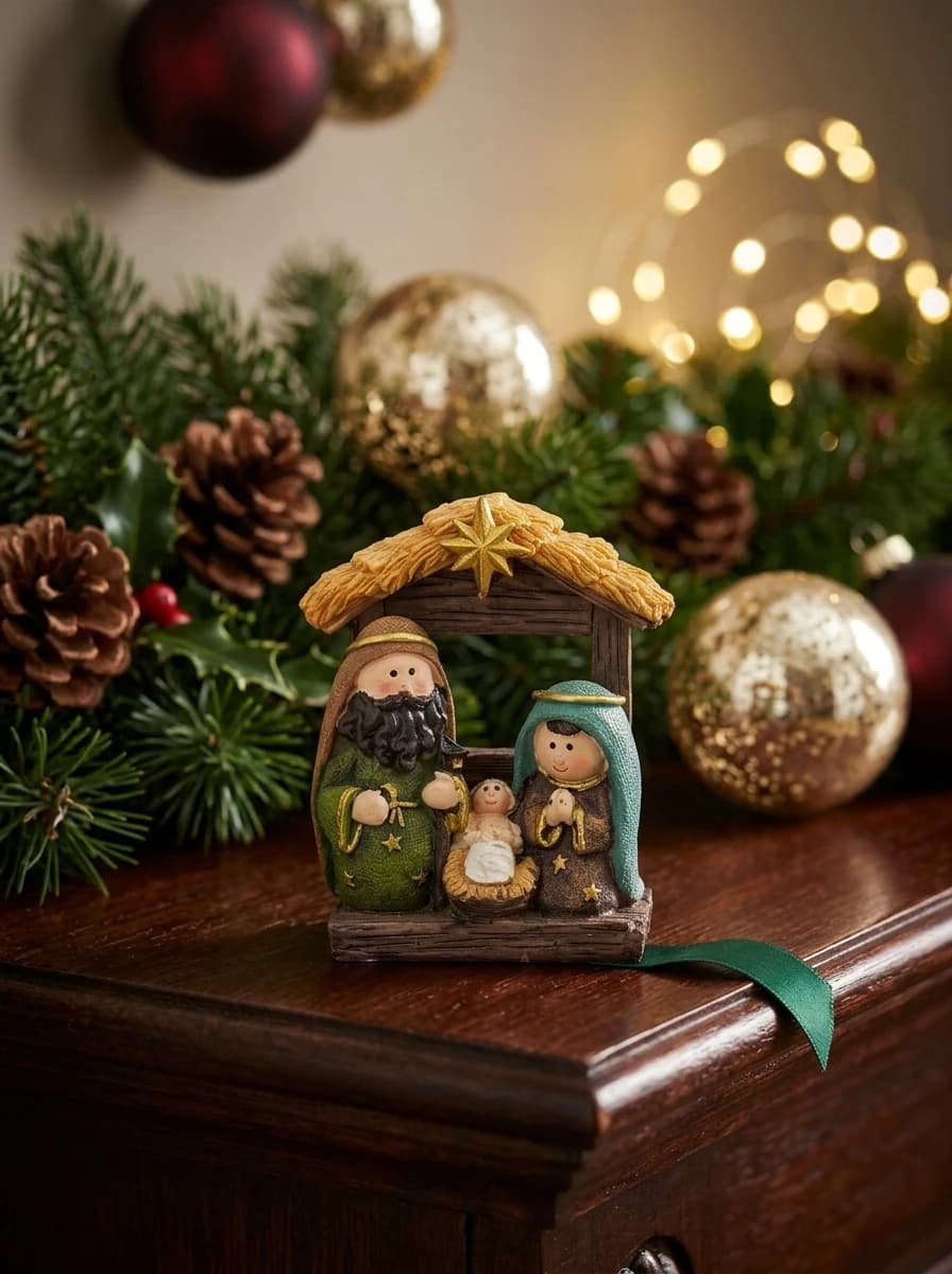 Holy Family Stable Figurine thumbnail 2