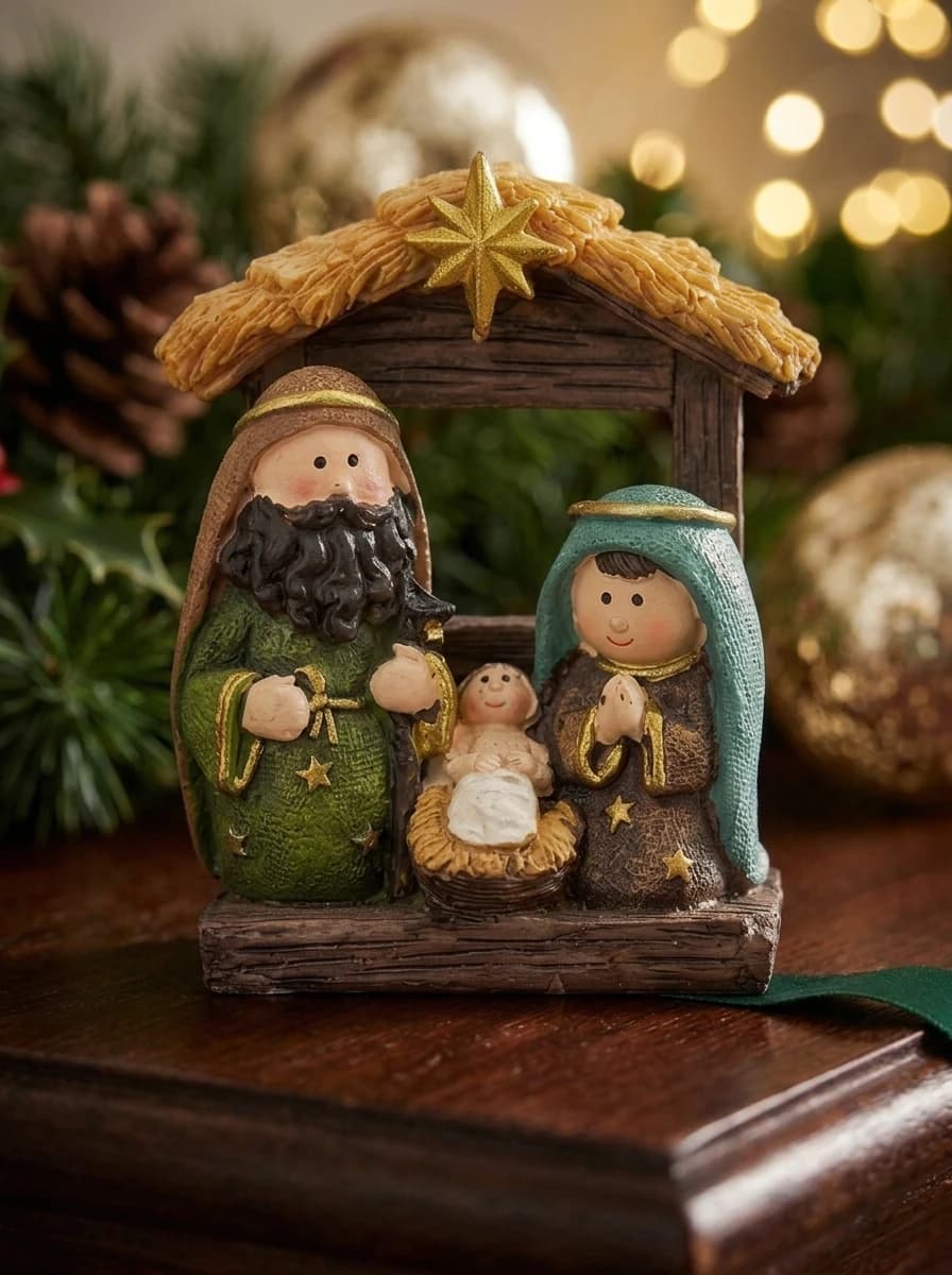 Holy Family Stable Figurine thumbnail 3
