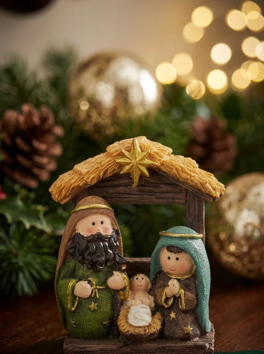 Holy Family Stable Figurine thumbnail 4