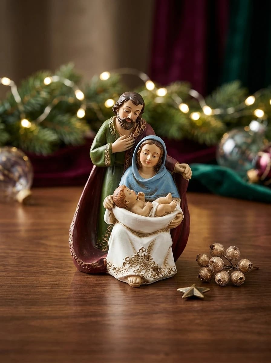 Holy Family Resin Figurine Assortment