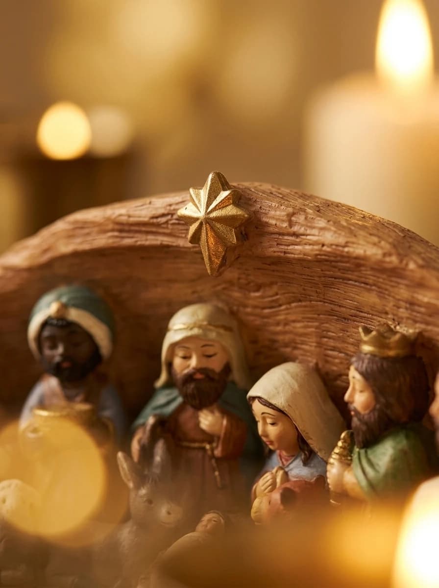 Resin Nativity Scene