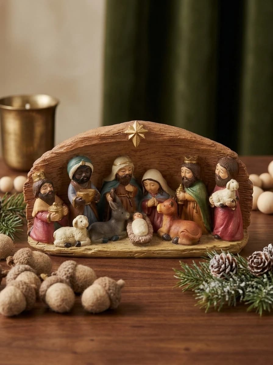 Resin Nativity Scene thumbnail 2