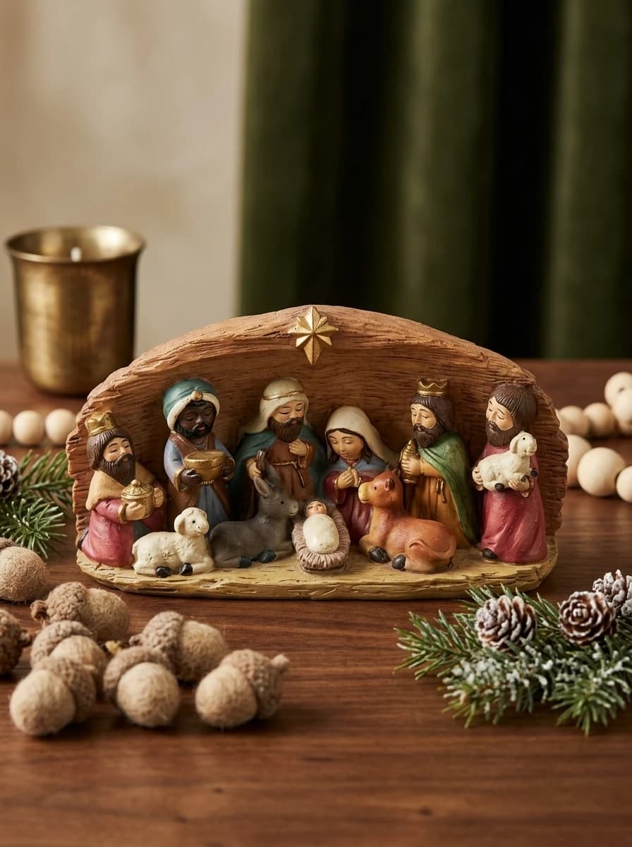 Resin Nativity Scene thumbnail 3