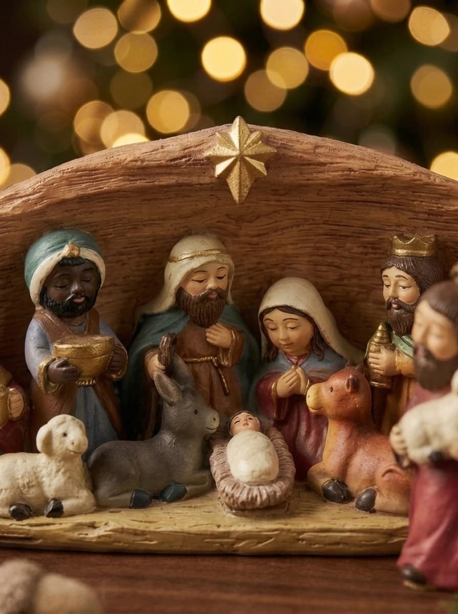 Resin Nativity Scene thumbnail 4