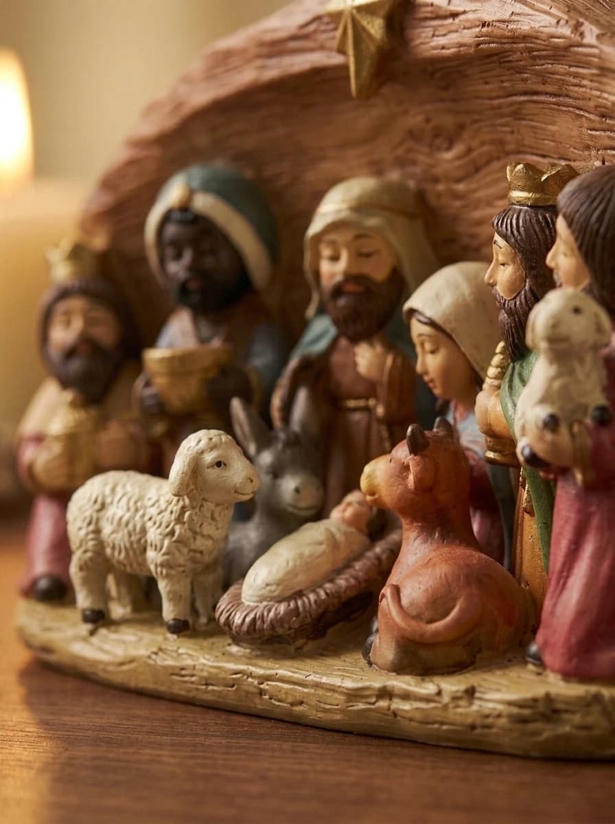 Resin Nativity Scene thumbnail 6