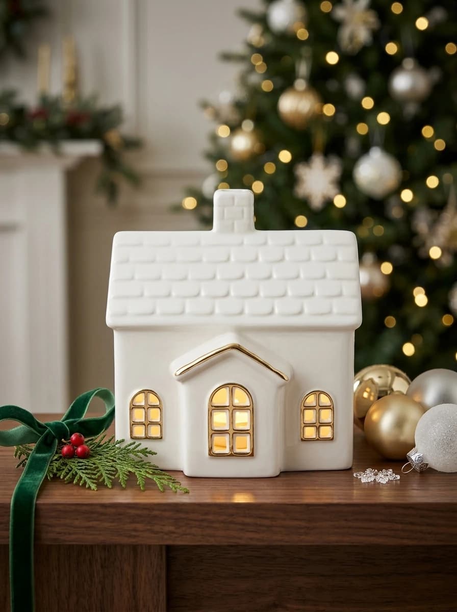 Porcelain LED Cottage