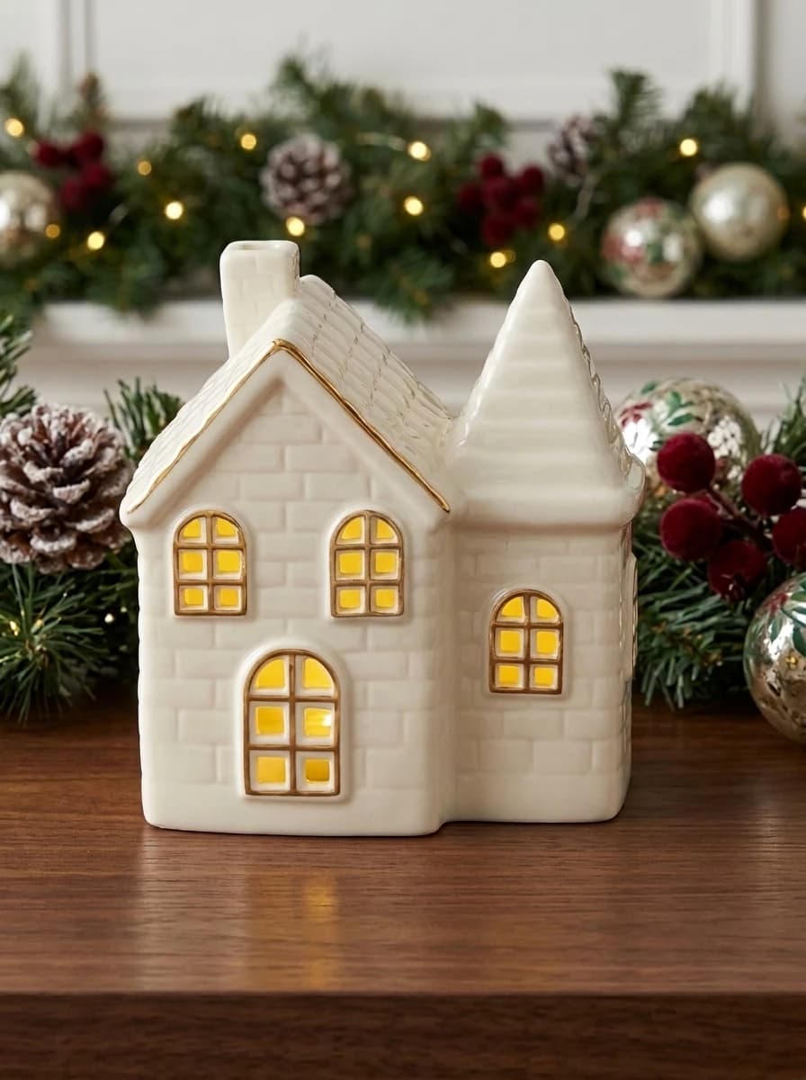 Porcelain LED Village House thumbnail 2