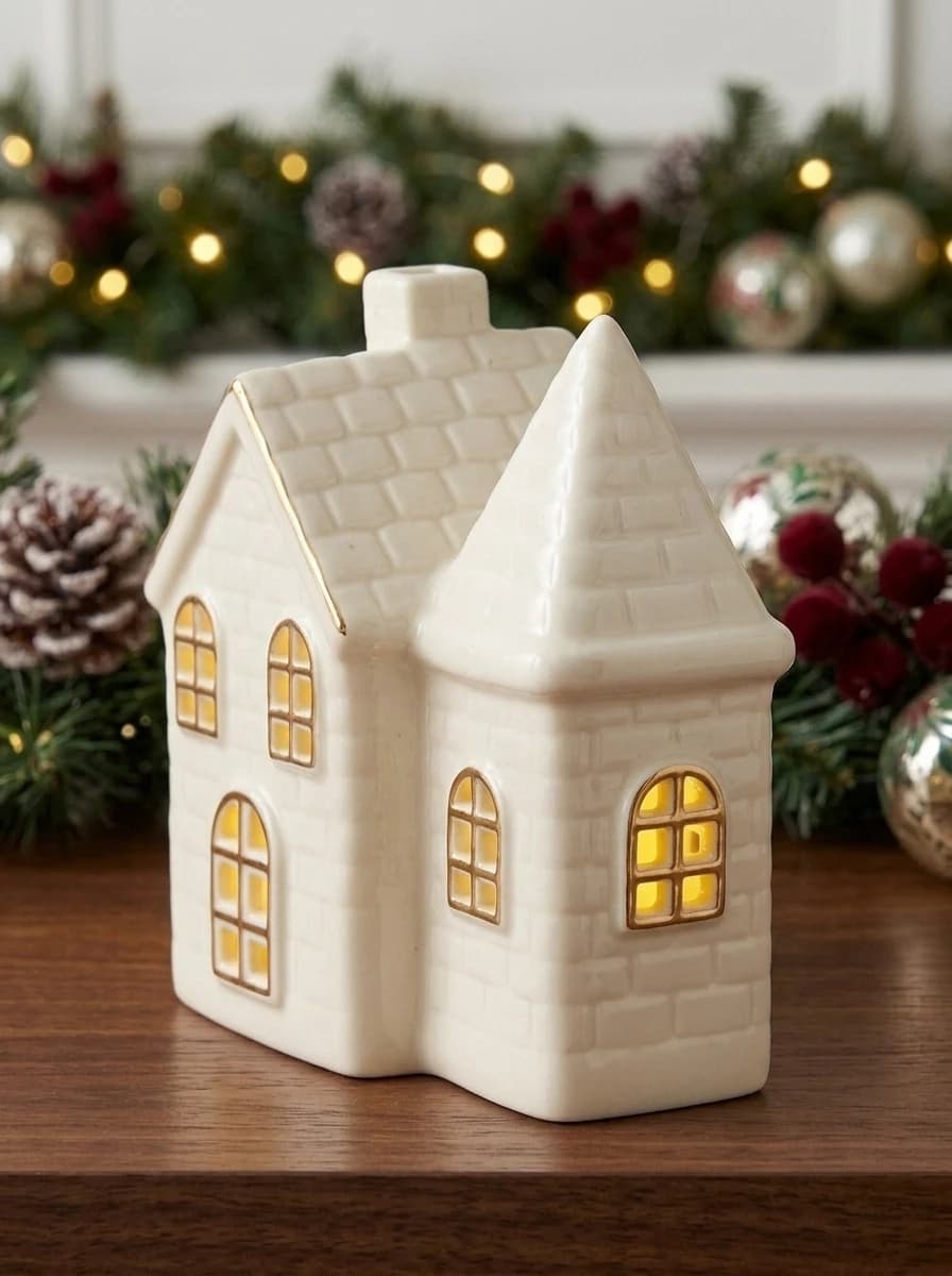 Porcelain LED Village House thumbnail 3