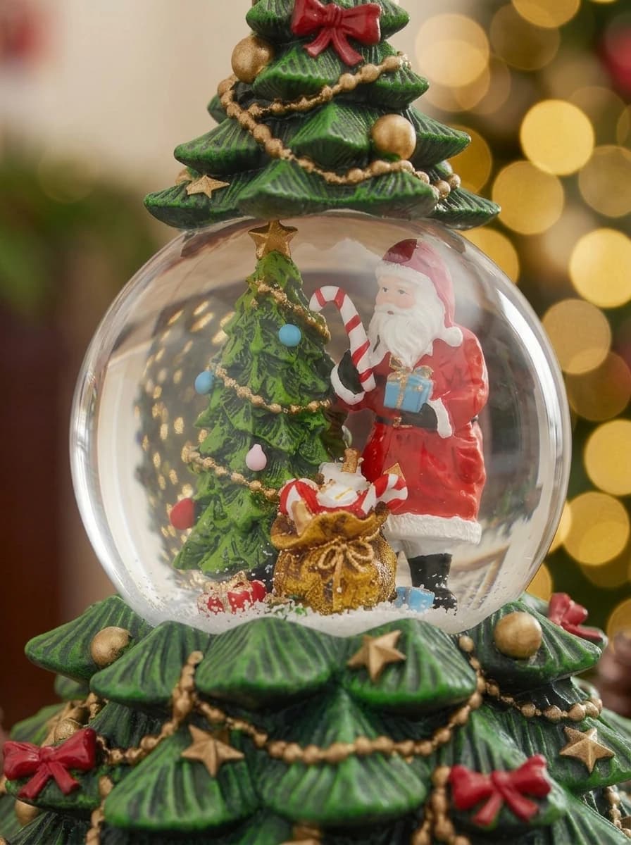 Christmas Tree Snow Globe thumbnail 5