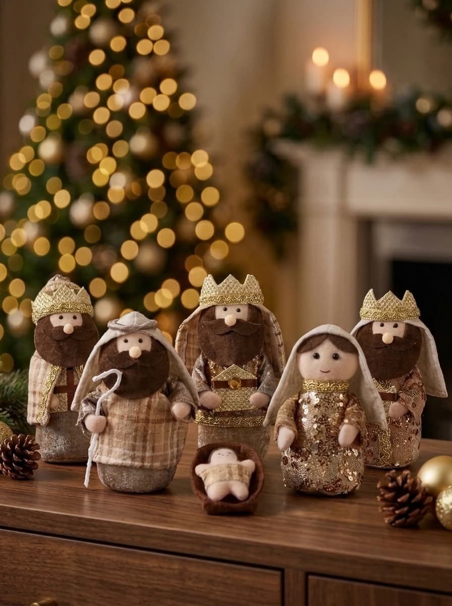 Rustic Nativity Figure Set thumbnail 10