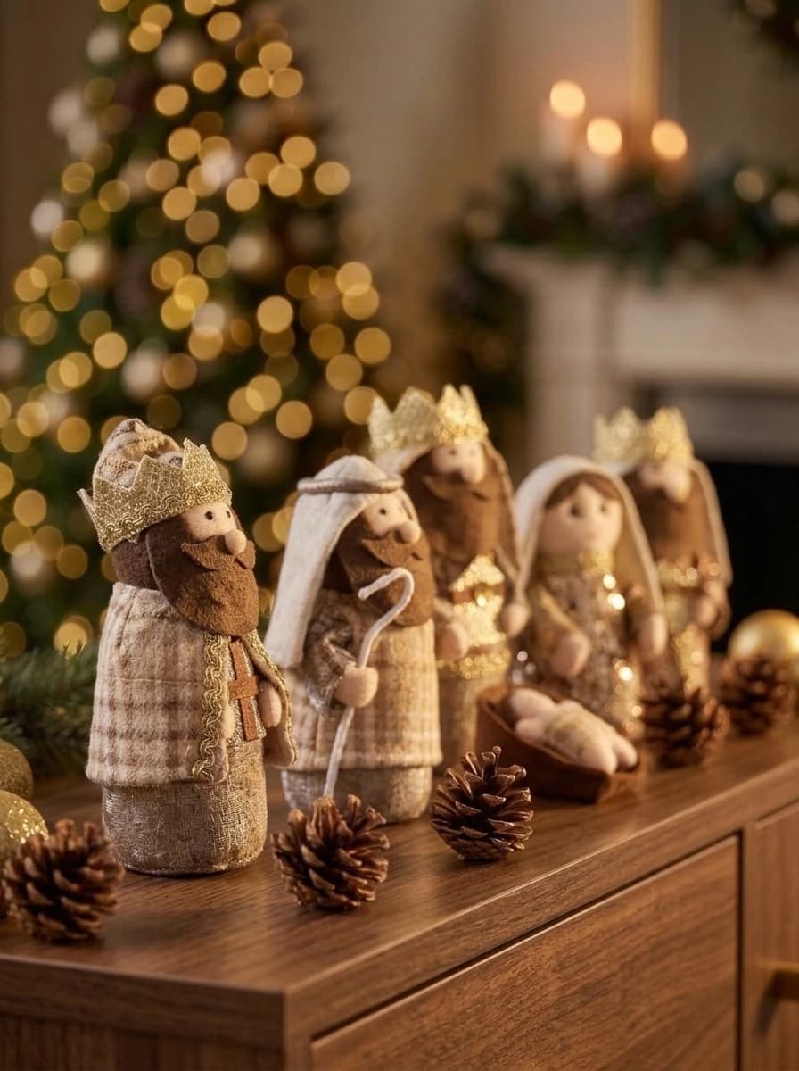 Rustic Nativity Figure Set thumbnail 2