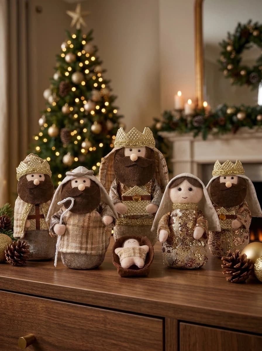 Rustic Nativity Figure Set thumbnail 6