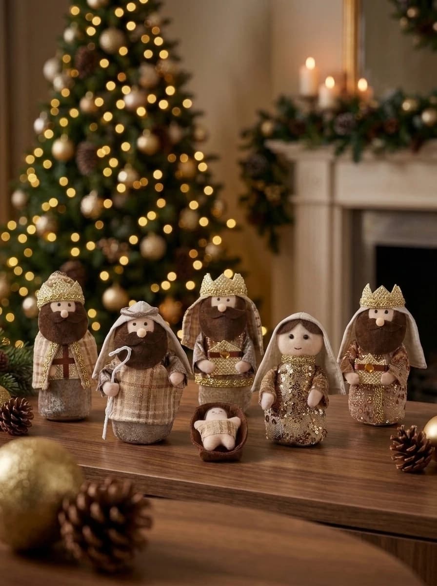 Rustic Nativity Figure Set thumbnail 7