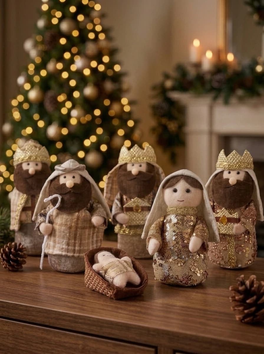 Rustic Nativity Figure Set thumbnail 8