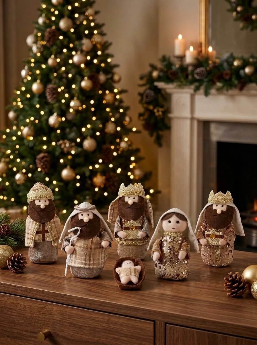 Rustic Nativity Figure Set thumbnail 9