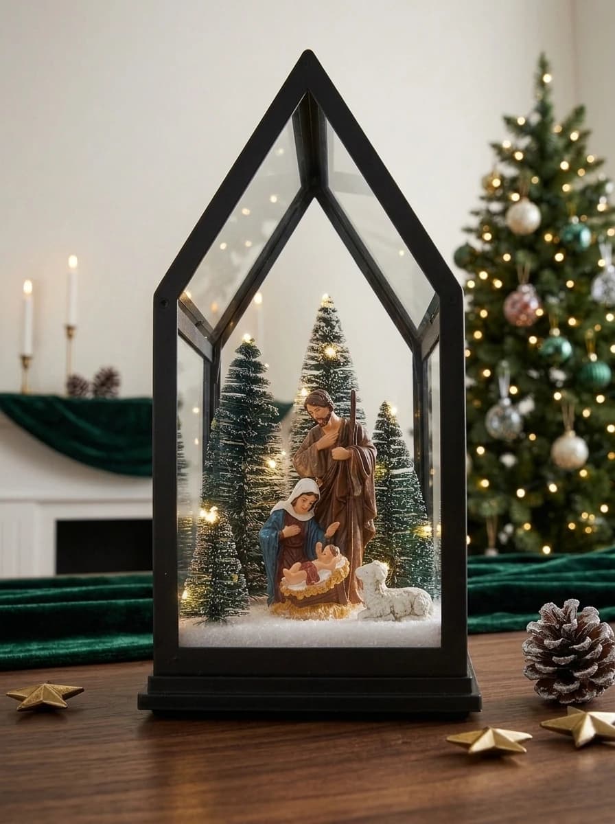 LED Nativity Lantern thumbnail 4