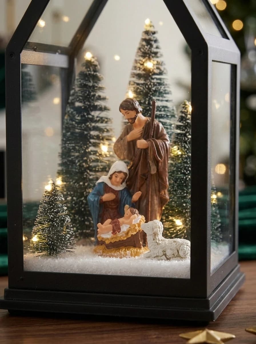 LED Nativity Lantern thumbnail 5