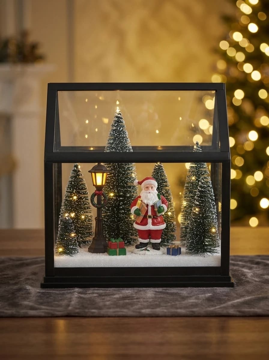 LED Santa Sunroom Lantern thumbnail 4