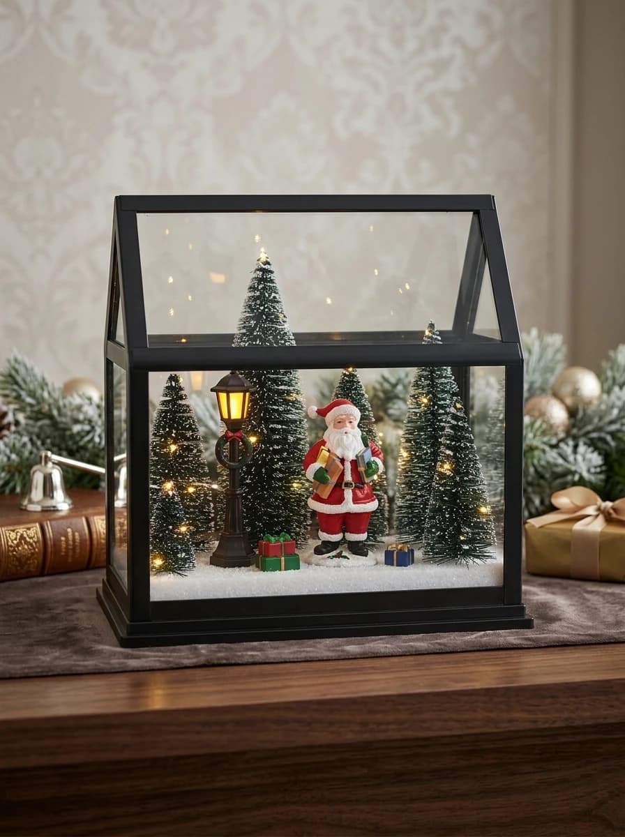 LED Santa Sunroom Lantern thumbnail 5